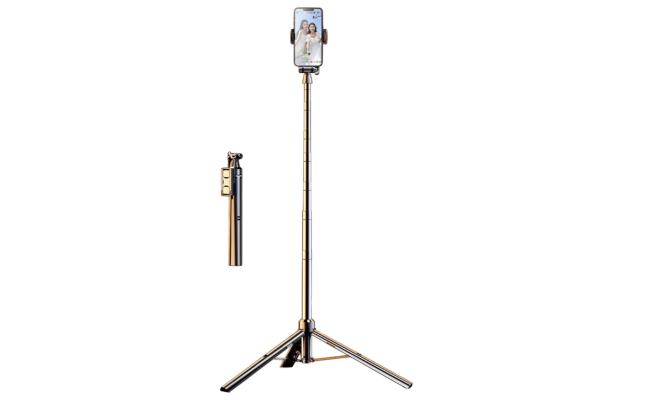 RTAKO ZP220 Pro Ultra-Wide-Angle Selfie Stick 2.1m with Bluetooth Remote